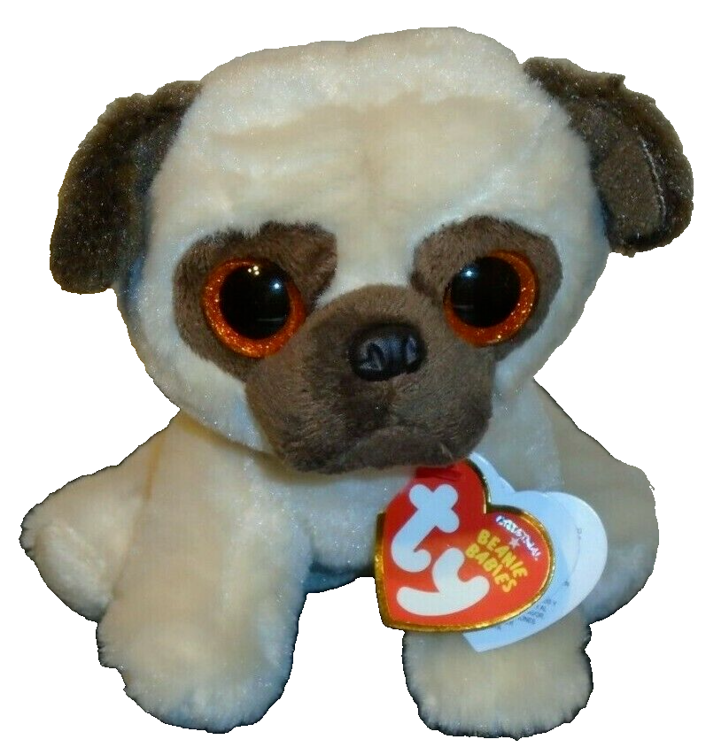 Ty Beanie Baby - RUFUS the Pug Dog (2016 Version)(6 Inch) MINT with MINT TAGS Ty - фотография #8