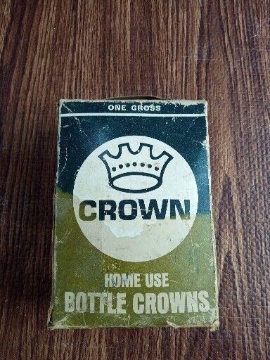 CROWN Bottle Caps In Box VINTAGE ONE GROSS Crown