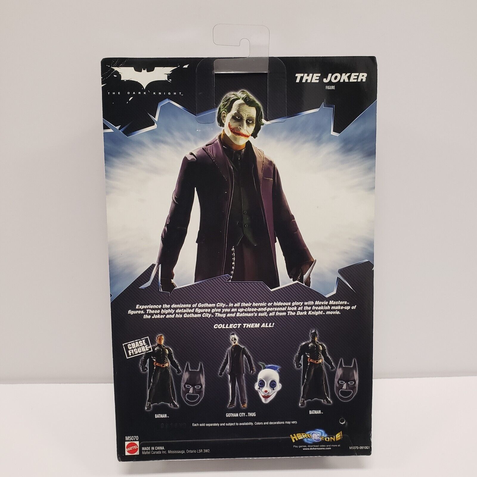The Joker Action Figure The Dark Knight Crime Scene Evidence Mattel NEW Mattel - фотография #6