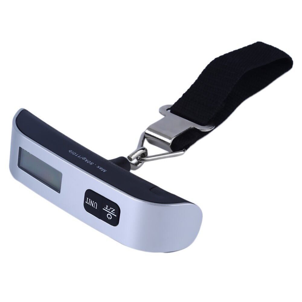 50kg/10g Portable Travel LCD Digital Hanging Luggage Scale Electronic Weight Unbranded - фотография #4
