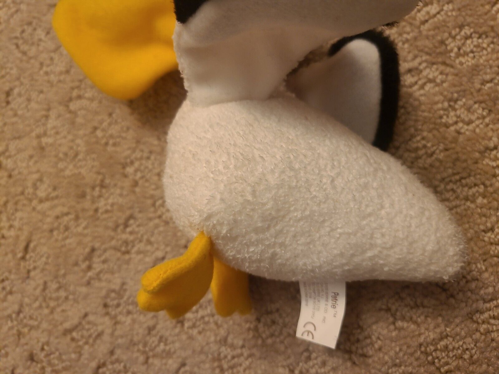 Vintage - Luv Pets By Russ - Petrie Pelican 5" Beanie Plush - With Tag  RUSS 23184 - фотография #10