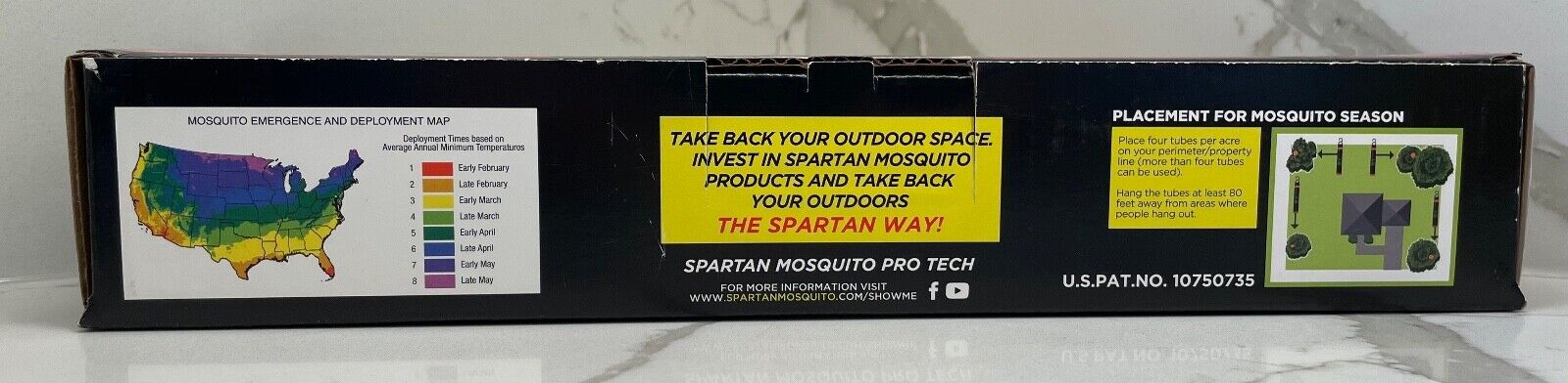 EIGHT 8 Spartan Mosquito Pro Tech Insect Repellent Device Tubes 4 BOXES Trap NEW Spartan Mosquito Spartan Mosquito Pro Tech - фотография #3