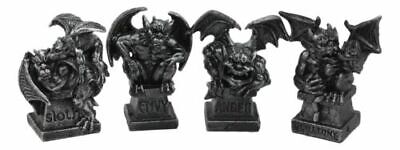 The Allegorical Seven Deadly Sins Gargoyle Figurine Set of 7 Wicked Gargoyles Без бренда - фотография #5