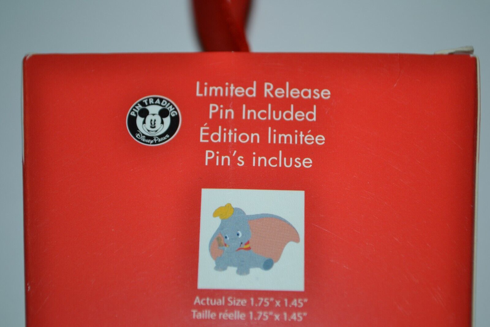 Dumbo The Flying Elephant Ornament Pin W/Box Limited Release Disney Pin Disney - фотография #2