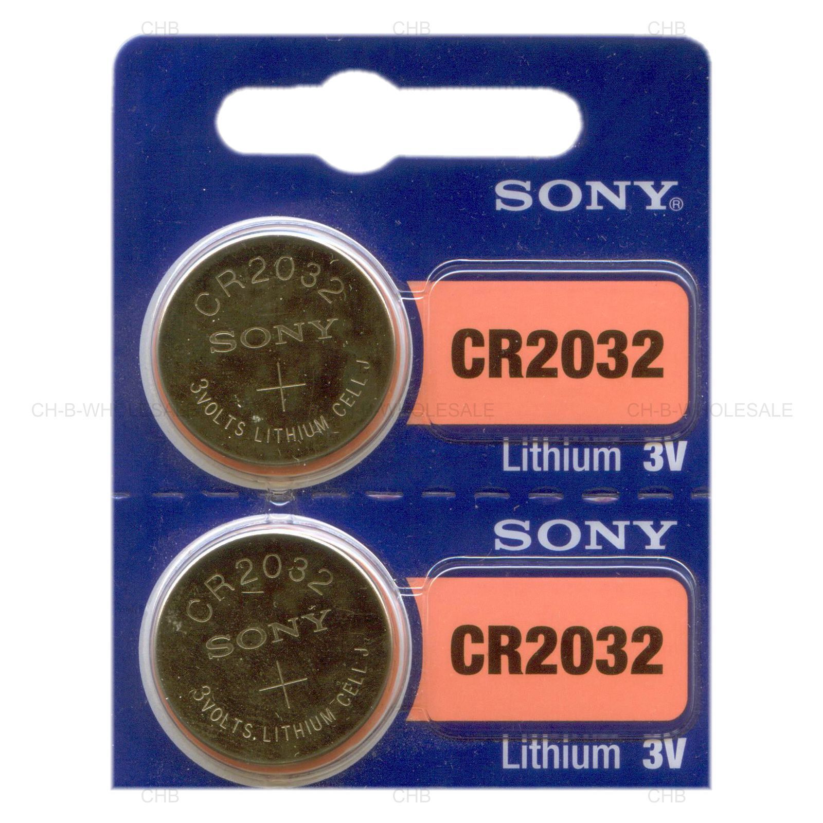 2 NEW SONY CR2032 3V Lithium Coin Battery Expire 2029 FRESHLY NEW - USA Seller Sony SONY-CR2032