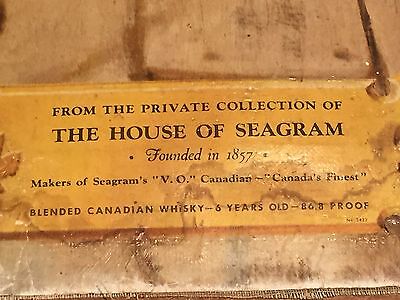 Antique Vintage Seagram's Advertising Reofect Painting Samuel de Champlain Без бренда - фотография #7