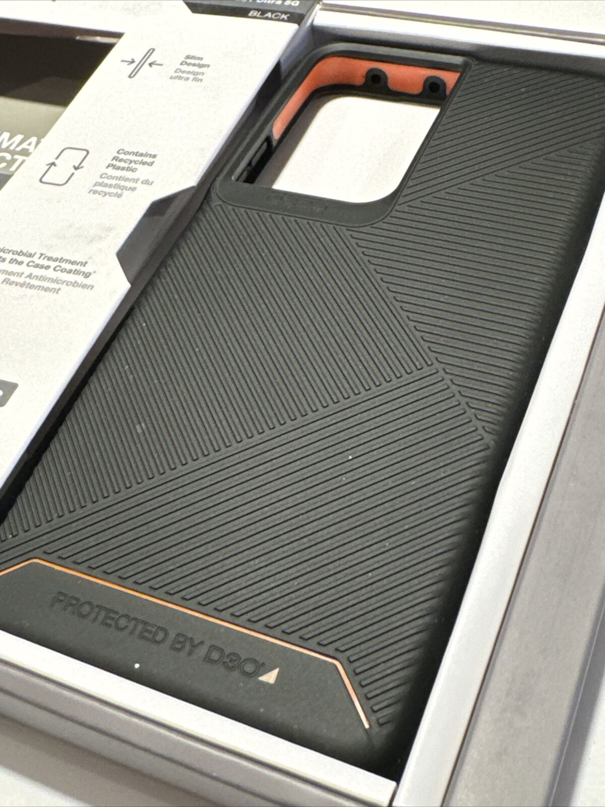 Gear4 Denali Case for Samsung Galaxy S21 Ultra 5G - Black Gear4 702007299 - фотография #6