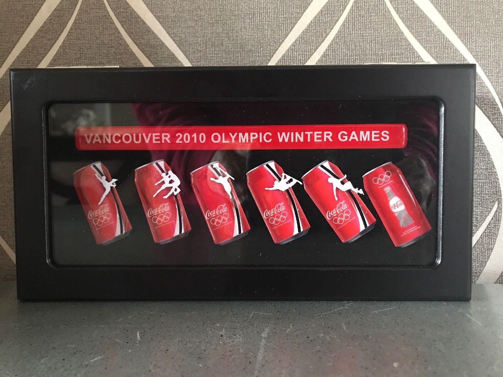 2010 Vancouver Winter Olympics Coca Cola Pin Set of 6 Cans Без бренда - фотография #2