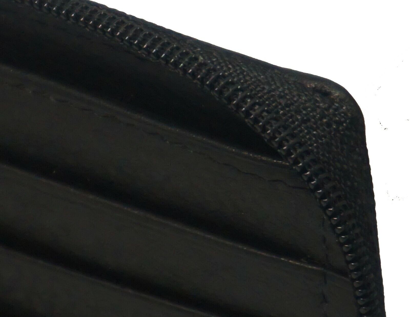 New Mens Bifold Zipper Around Leather Wallet Black Billfold With ID WindowZW5104 Texan Bull® - фотография #8