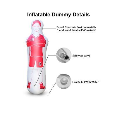 Inflatable Dummy Football Dummy, Soccer Mannequin Dummy, Boxing Mannequin Kic... FECAMOS FECAMOSqwp290fyec-01 - фотография #5