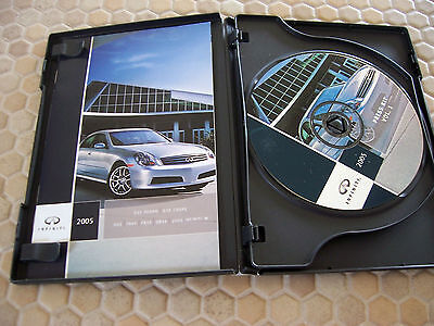 INFINITI G35 Q45 FX QX56 M CD PRESS KIT BROCHURE AND DVD 2005 USA EDITION Без бренда Various - фотография #2