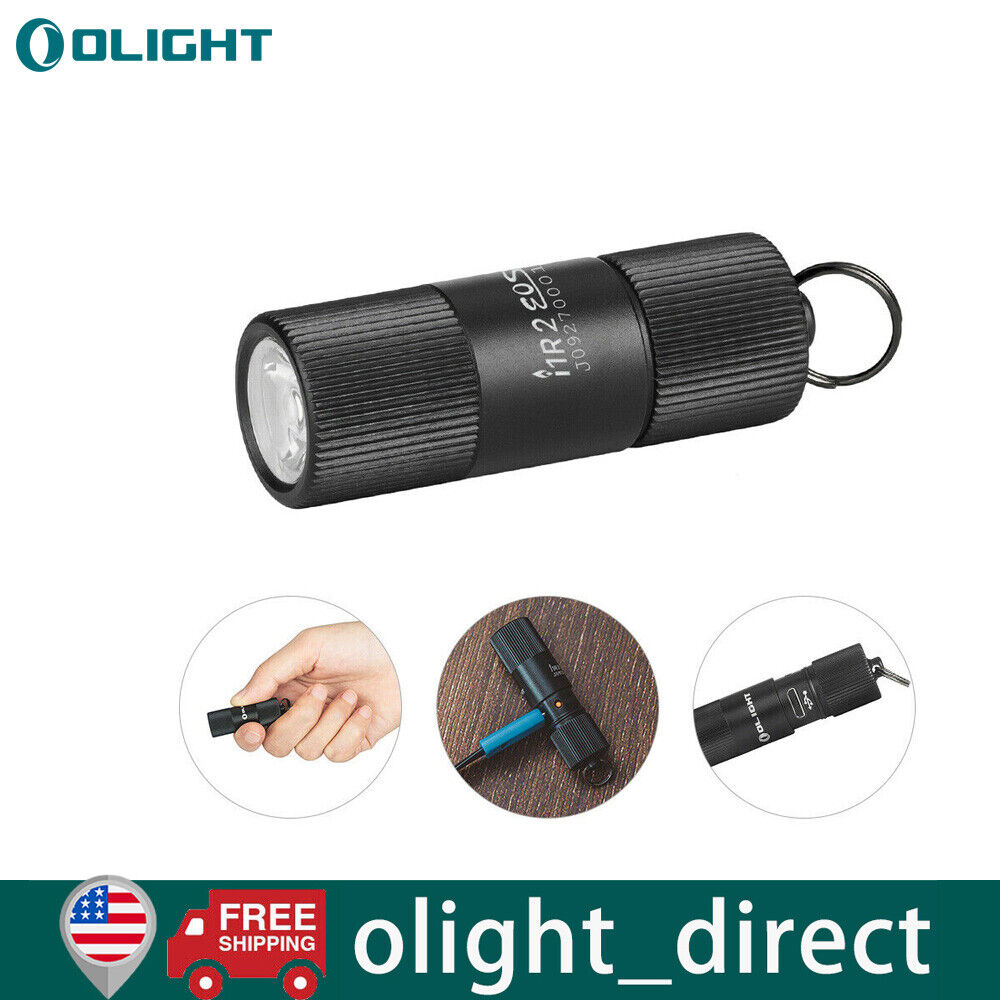 Olight I1R 2 EOS 150 Lumens EDC Tiny Rechargeable LED Keychain Light Flashlight OLIGHT Does Not Apply