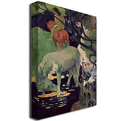 Paul Gauguin The White Horse 1898 Canvas Art 16 X 24 Без бренда - фотография #3