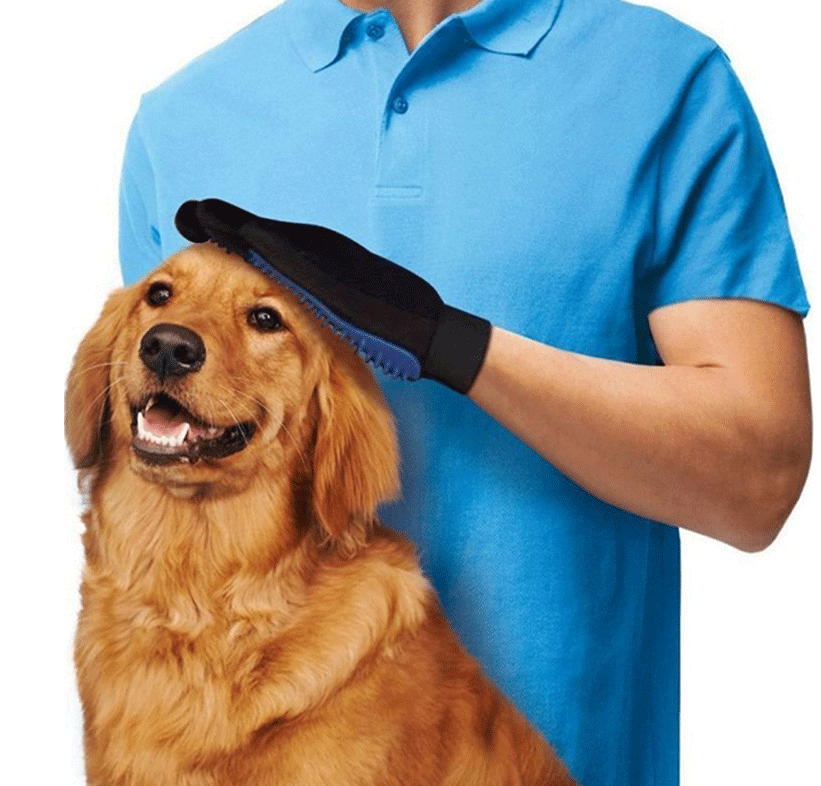 Pet Hair Brush Dog Cat Comb GLOVE Grooming Remover Mitt Fur Massage DeShedding  GITG Does Not Apply - фотография #12