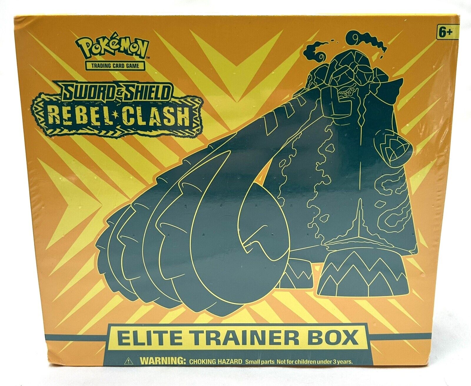 Pokemon Sword and Shield Rebel Clash Elite Trainer Box Без бренда