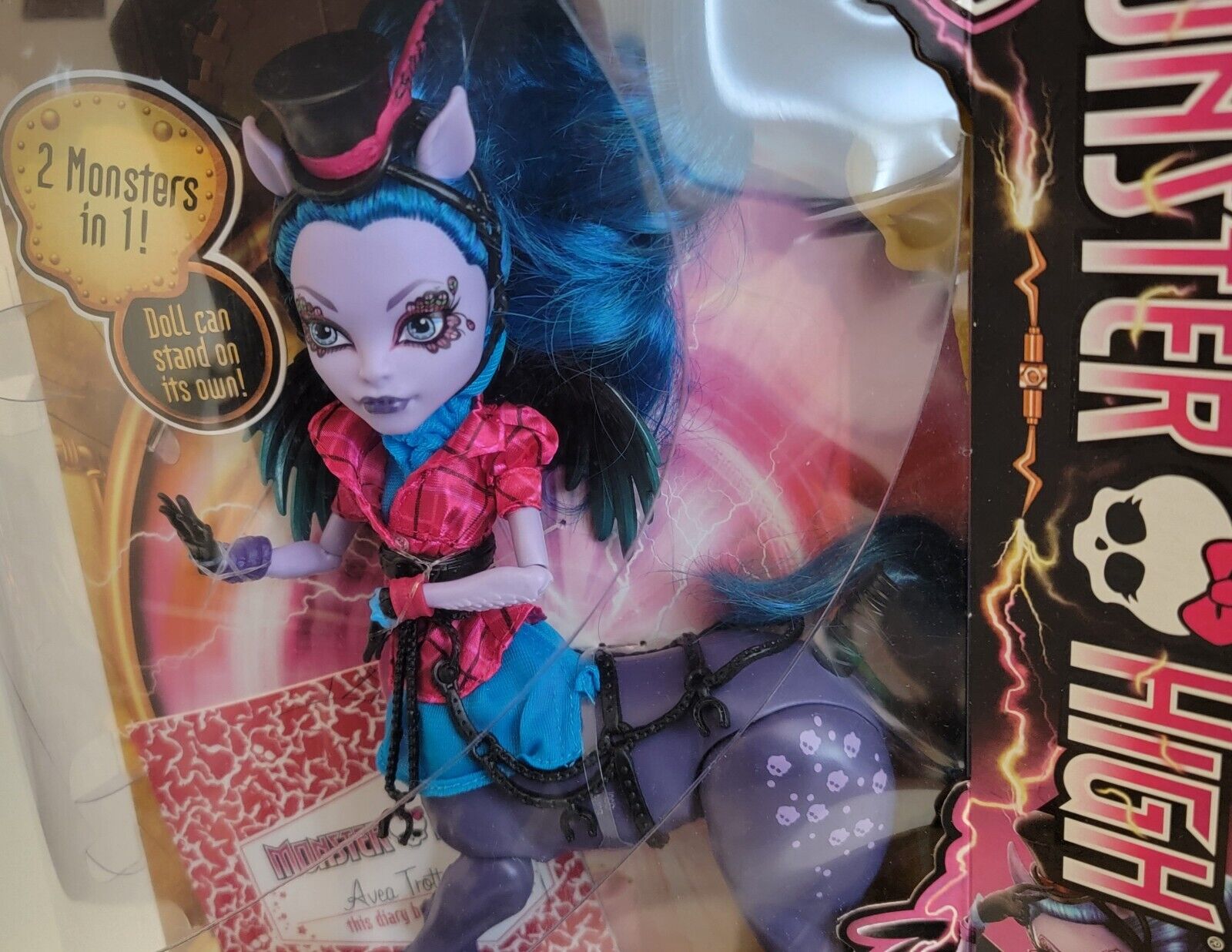 Monster High Doll Avea Trotter Freaky Fusion in Box Mattel 2013 New in Box NIB Mattel - фотография #2