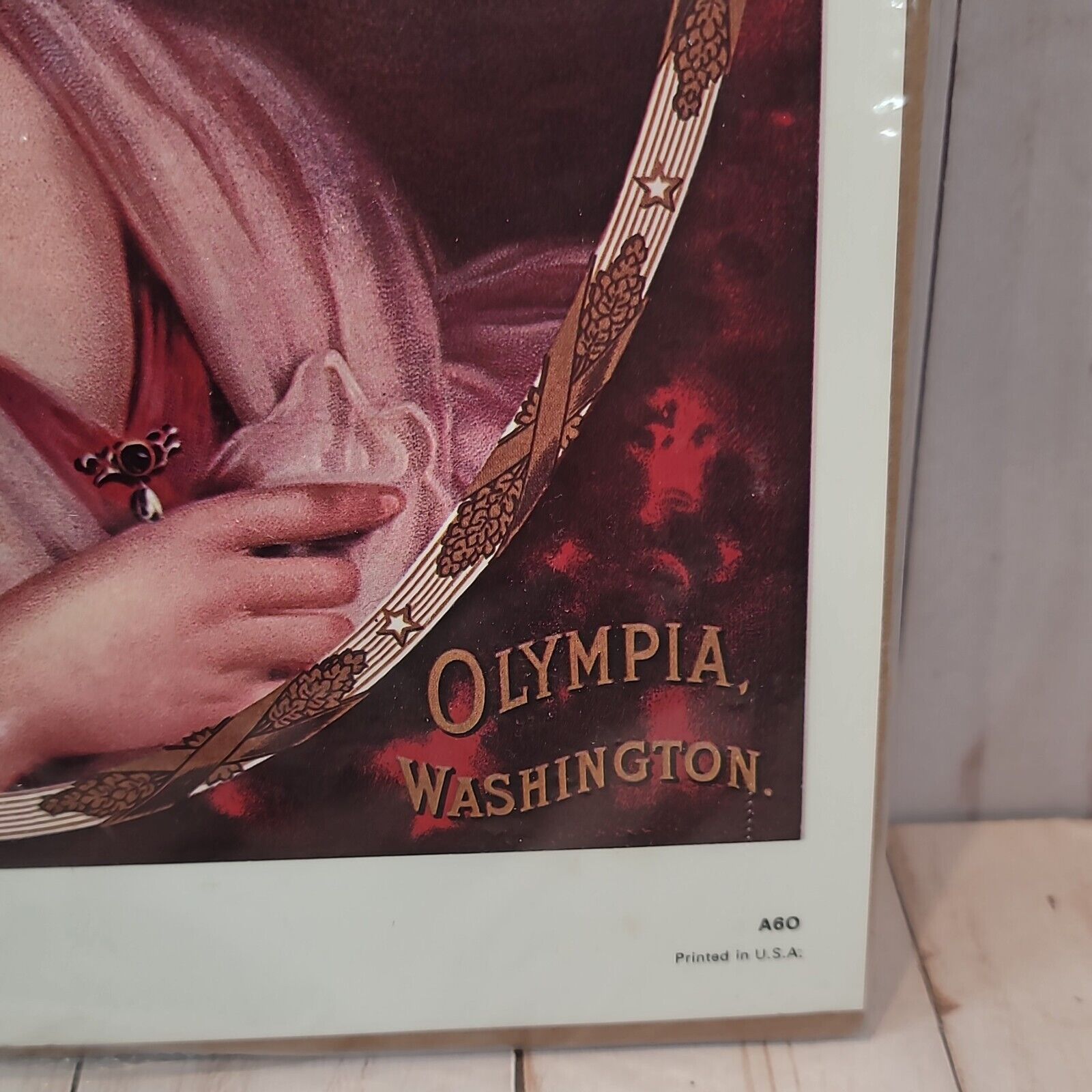 OLYMPIA BEER BREWING CO. AD PRINT VINTAGE POSTER 1976 10x14 Olympia - фотография #5