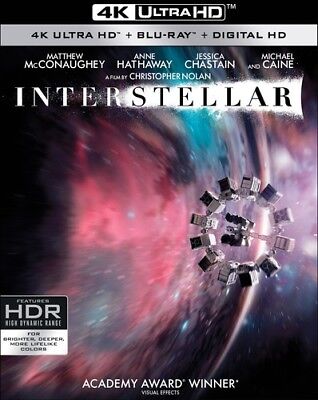 Interstellar [New 4K UHD Blu-ray] With Blu-Ray, 4K Mastering, Ac-3/Dolby Digit Без бренда
