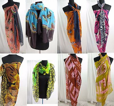 lot of 10 wholesale pareo dress sarong retro boho fashion scarves Unbranded - фотография #2
