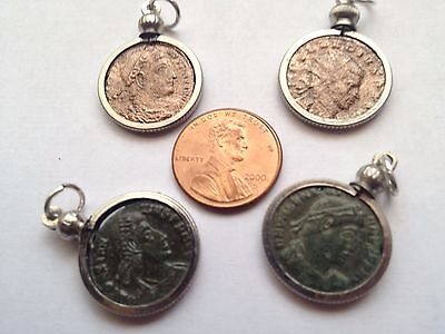 Ancient Roman Coin Necklace Pendant Jewelry  Authentic Natural Patina Roman Coin Без бренда - фотография #4