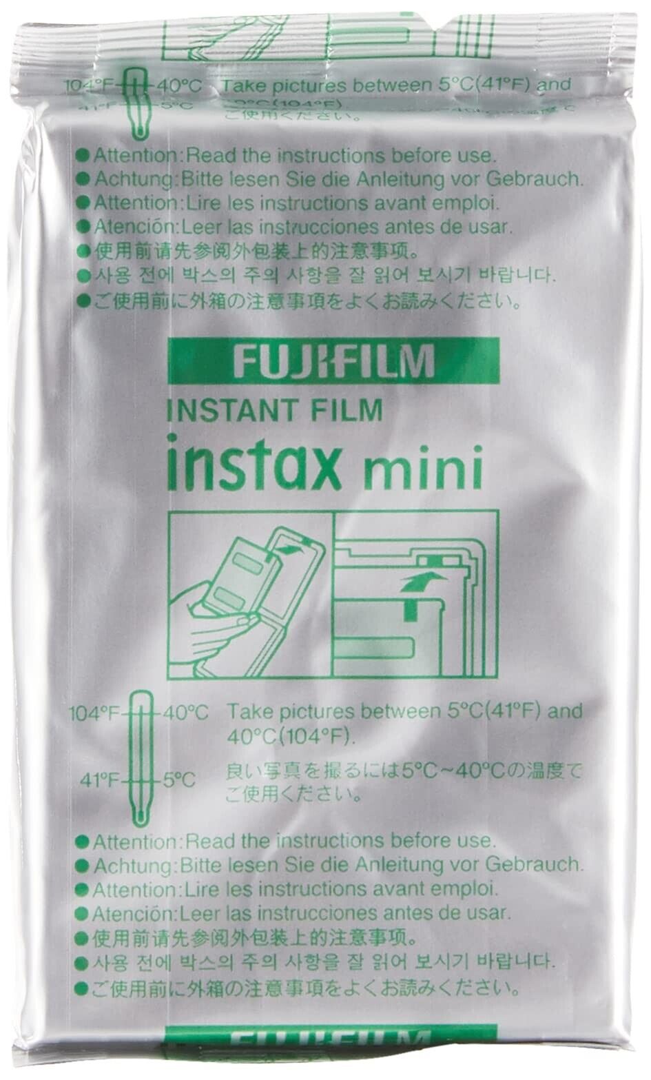 Fujifilm Instax Mini 60 Prints Value Pack Instant Film for all Fuji Mini Cameras Fujifilm 600016111 - фотография #3