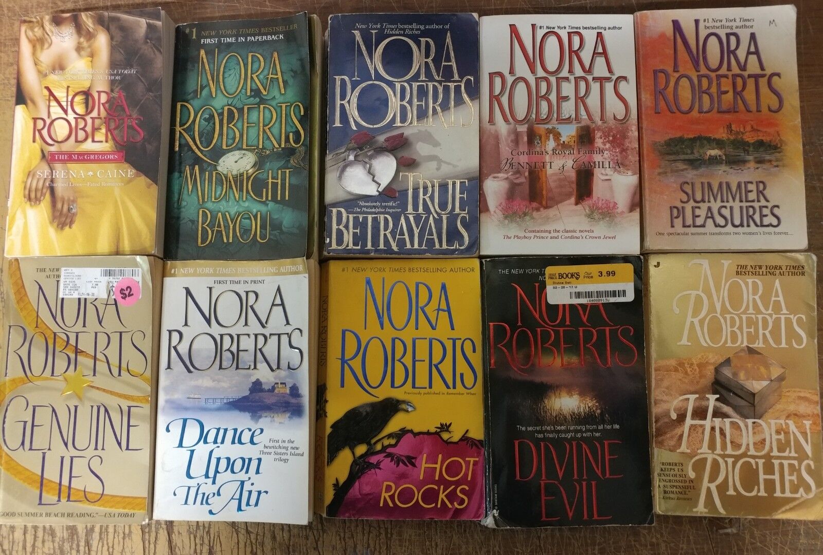 Lot of 10 Nora Roberts Irish MacGregor Romance Set PAPERBACK *RANDOM* Books MIX Без бренда - фотография #6