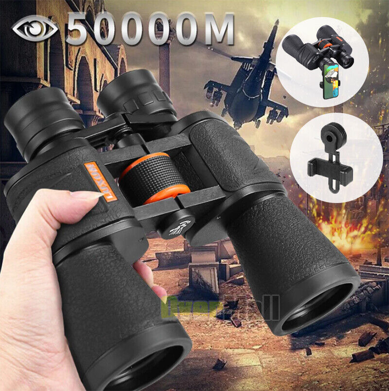 20x50 Zoom Binoculars Optical HD Dual Lens Telescope+Night Vision+Phone Holder MUCH Does Not Apply