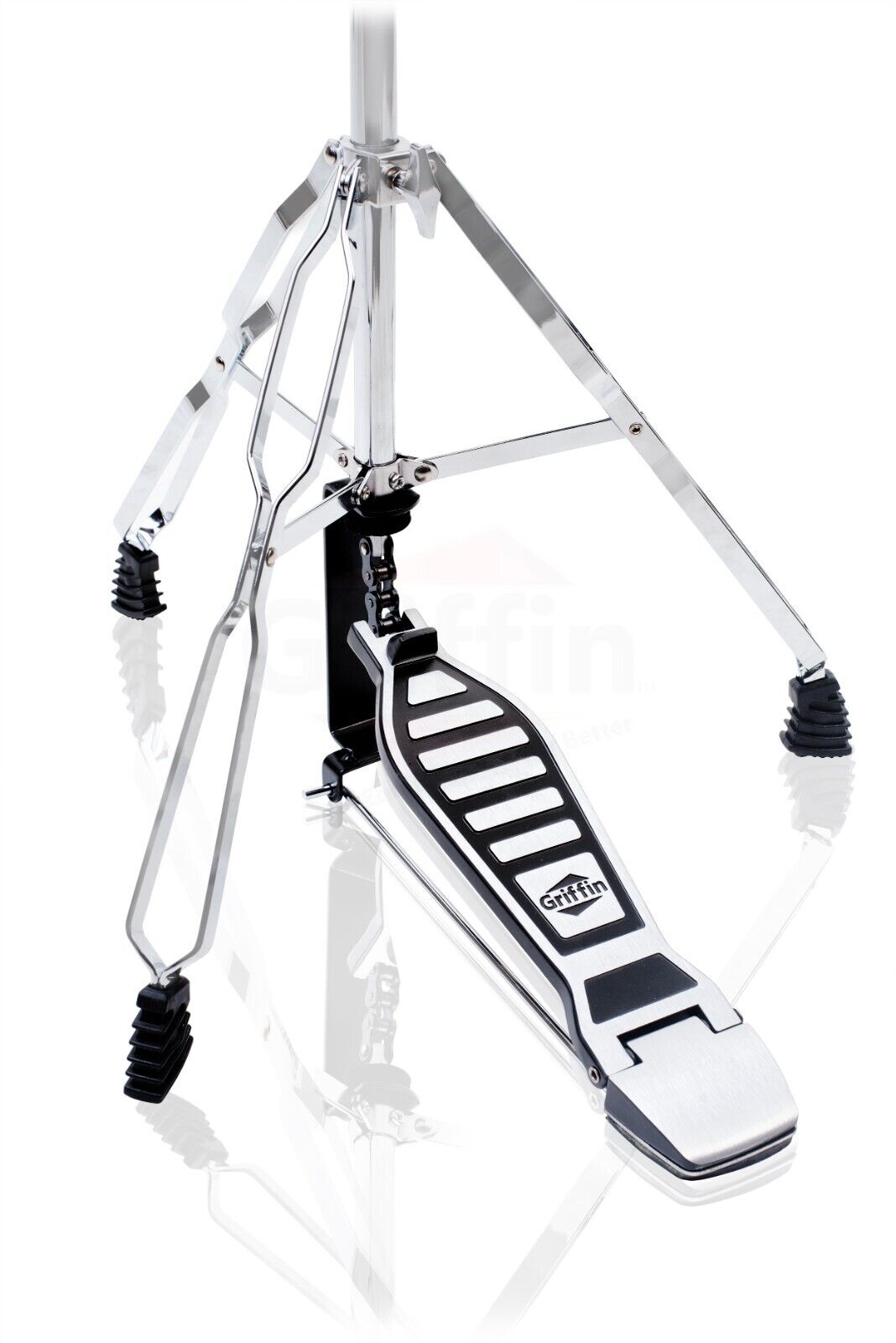 GRIFFIN Hi-Hat Stand | HiHat Cymbal Hardware Drum Pedal Holder Percussion Mount Griffin SM-LG-H80 - фотография #2