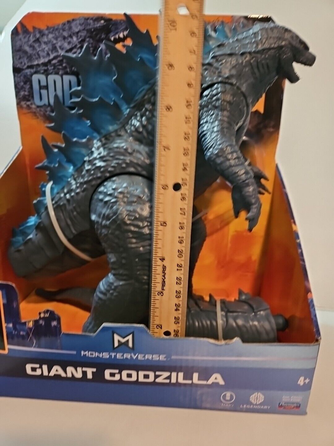 Godzilla vs Kong Monsterverse 11” Giant Godzilla Figure Playmates Toy New Playmates 35561 - фотография #7