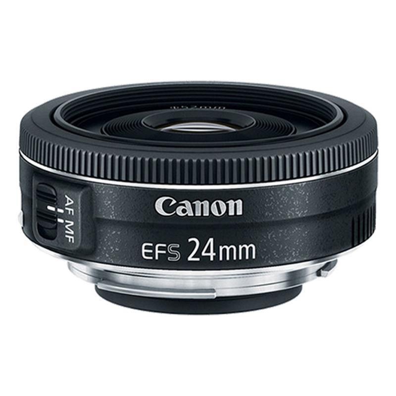 Canon EF-S 24mm f/2.8 F2.8 Wide Angle Lens for EOS 7D 70D 80D Rebel T6s T6i T6 Canon NL-C-24-2.8-3-US-9522B002 - фотография #2