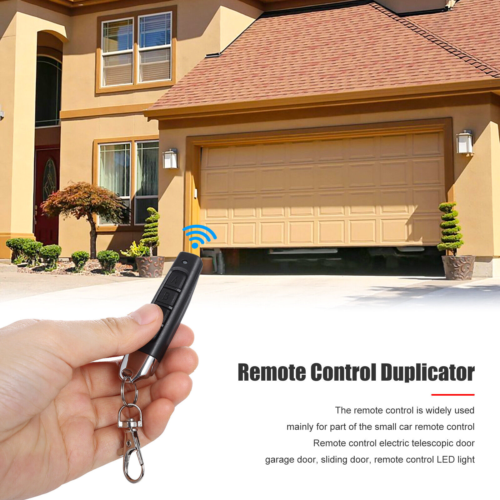4-in 1 Wireless Remote Control Duplicator 433MHZ Remote Control Key Garage Gate Unbranded Remote Control Duplicator - фотография #4