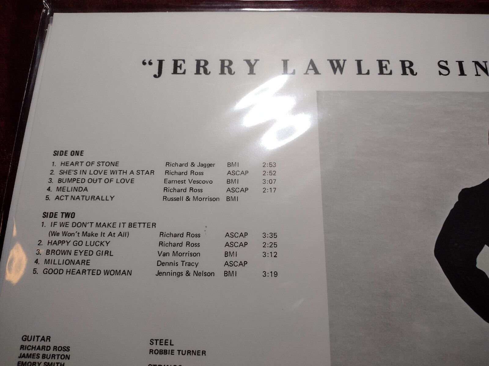 Jerry The King Lawler Sings  Starburst Vinyl Record Autographed 🔥 Без бренда - фотография #5