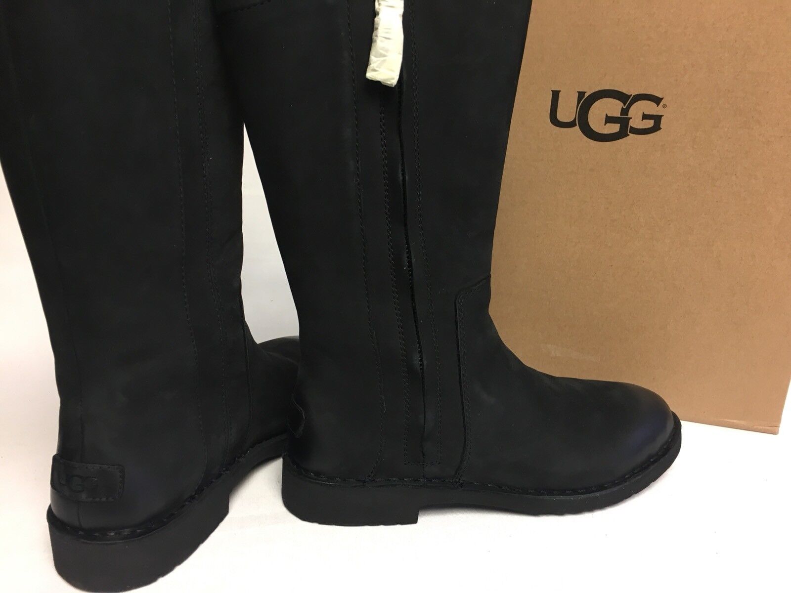 Ugg Australia Elly Black Tall Nubuck Boots 1017505 Wool Lined sizes women's UGG Australia - фотография #6