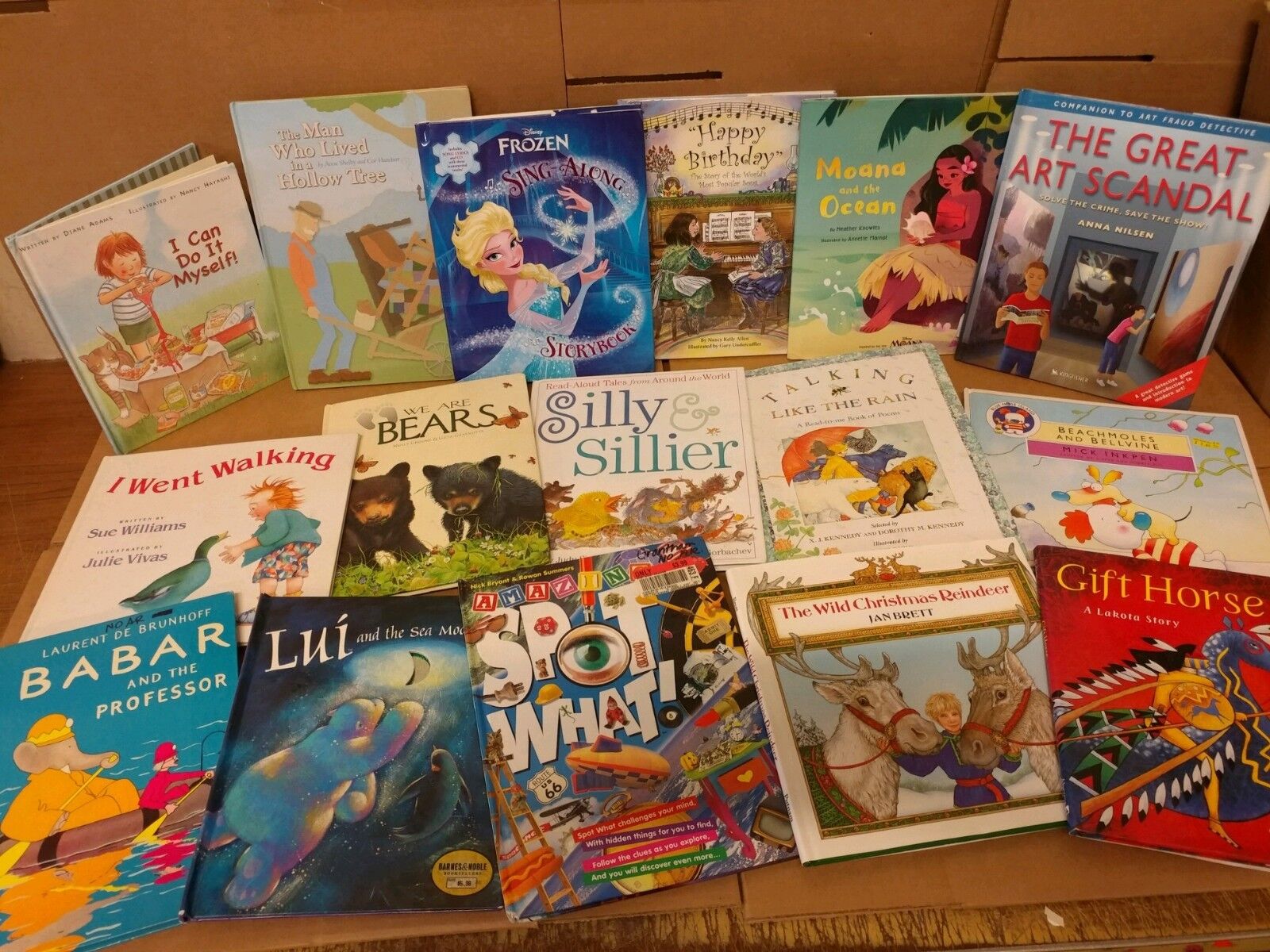 Lot of 20 ALL HARDCOVER Children Reading Books Bedtime-Story Time-RANDOM Kid MIX Без бренда