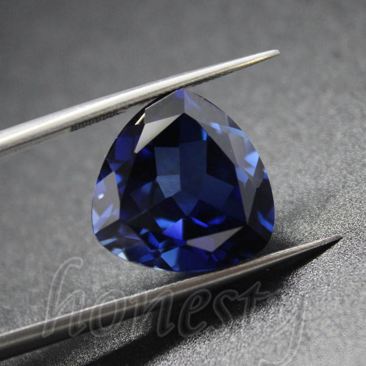 Beautiful Blue Tanzanite AAA 10mm Stunning Trillion Cut Loose Gemstone 6.20ct Unbranded - фотография #4