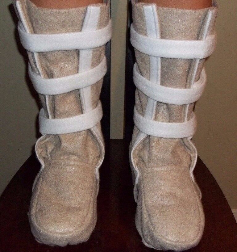 Hoth "Snow Boots" Shoe Covers for a Luke Skywalker or Han Solo Costume Cosplay Без бренда
