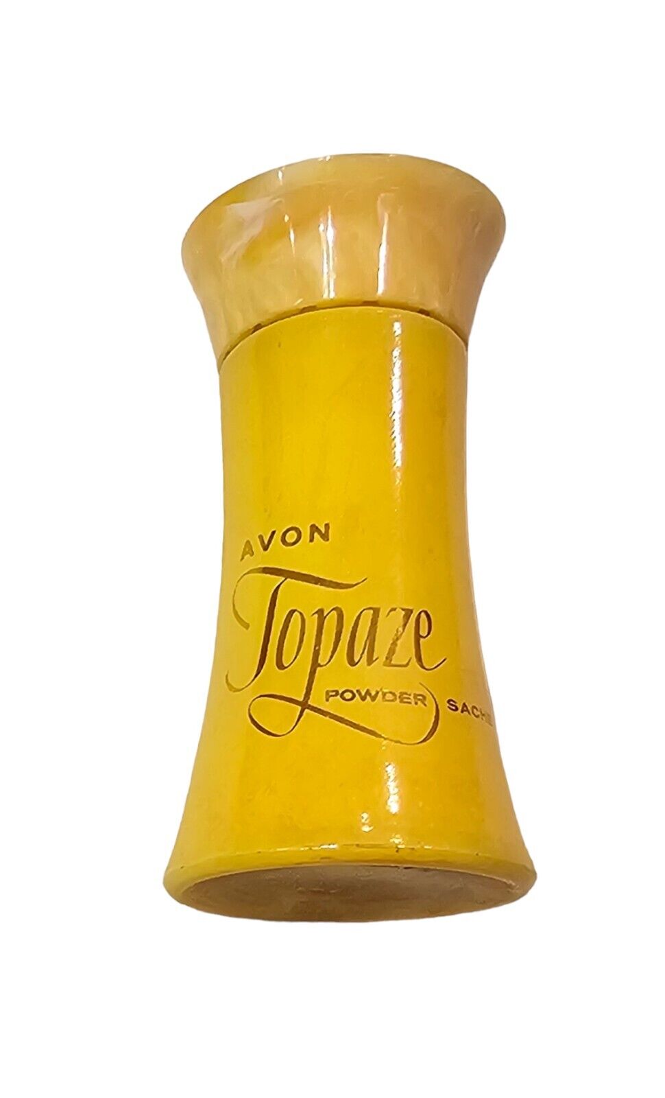 Vintage 70s Avon Topaz Shaker Powder Sachet .9 Oz New In Open Box USA Avon - фотография #13