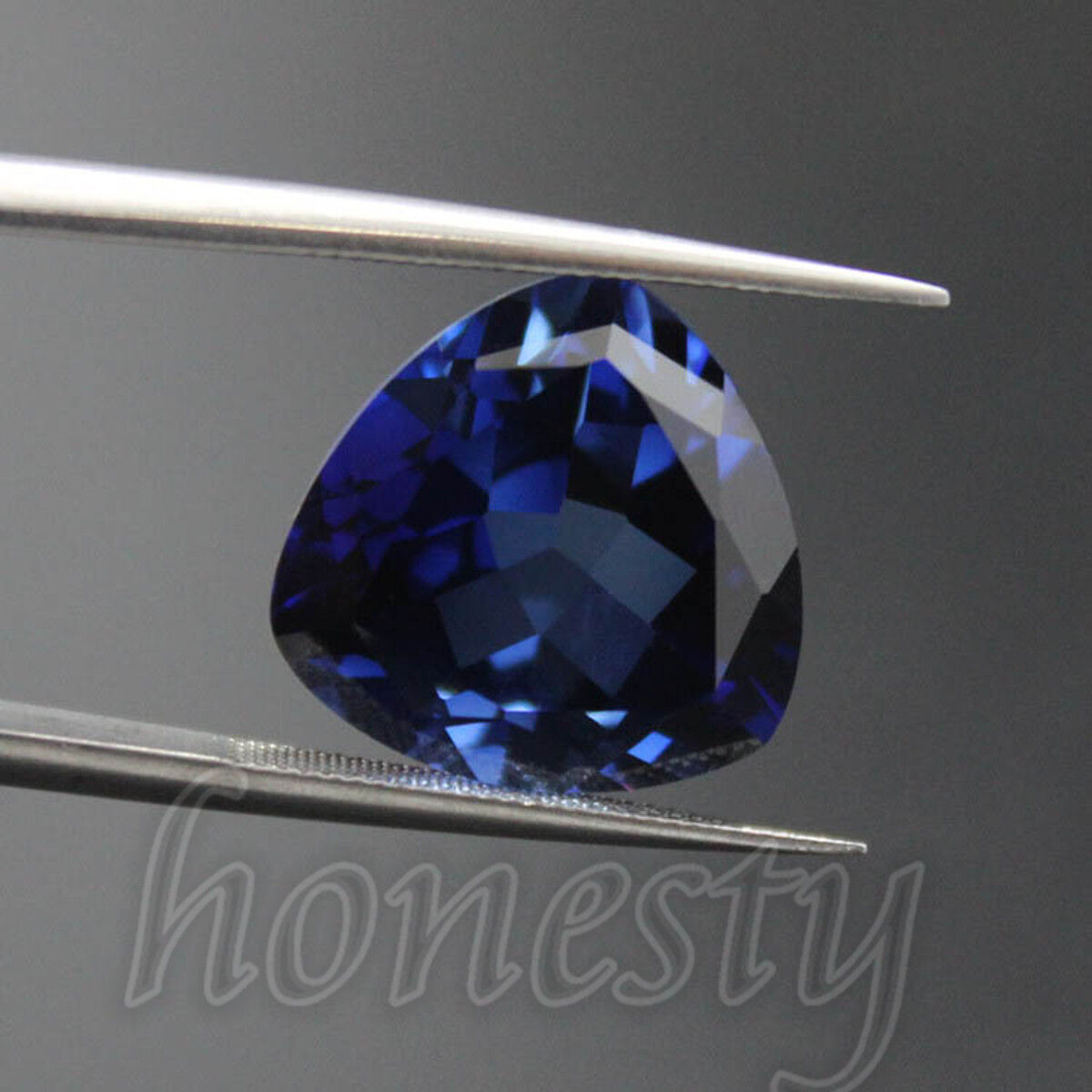 Beautiful Blue Tanzanite AAA 10mm Stunning Trillion Cut Loose Gemstone 6.20ct Unbranded - фотография #3