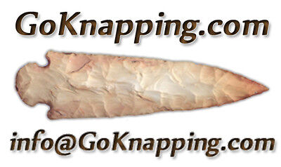 Deluxe Flint Knapping Kit - Copper Billet, Flaker, Pad, DVD, and Stone Included Без бренда - фотография #5