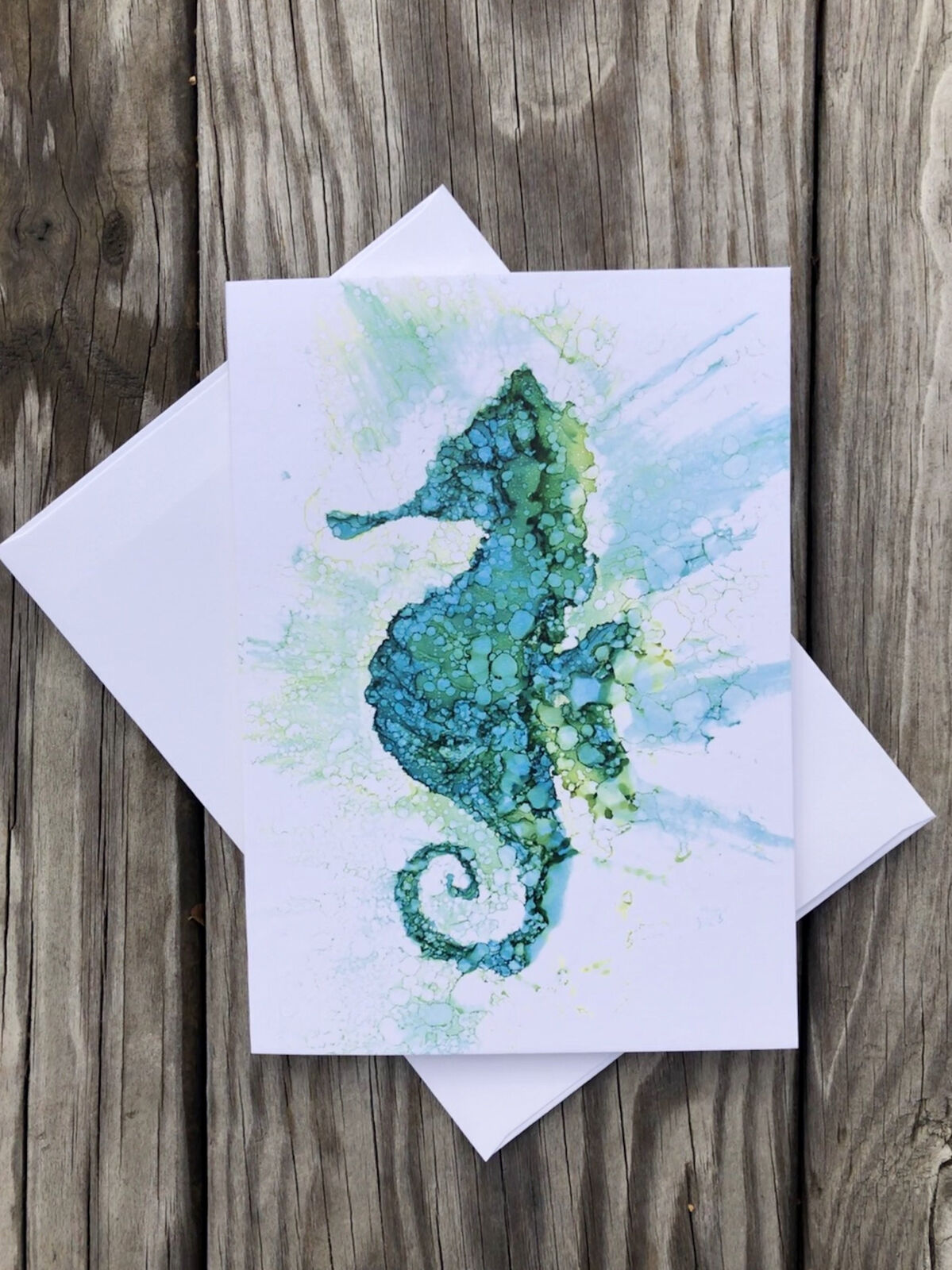Seahorse : Greeting Card Undisclosed - фотография #2