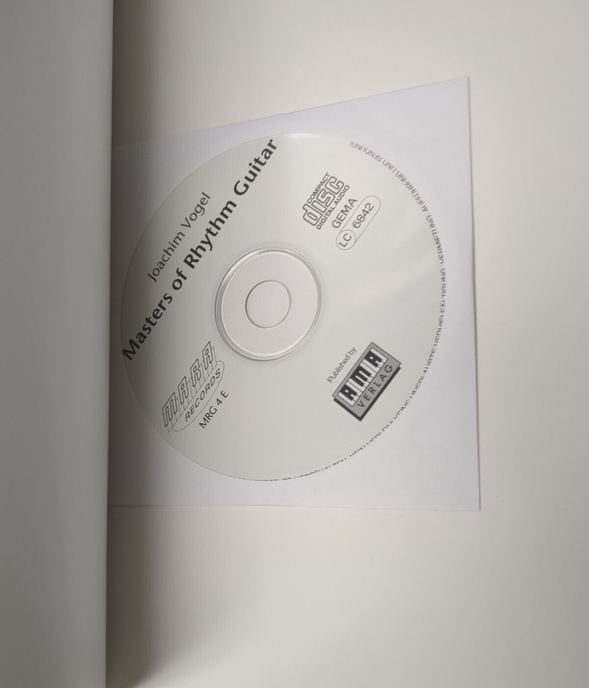 Masters of Rhythm Guitar Tab Book + CD - 153 Pages! Joachim Vogel Tablature  Без бренда N/A - фотография #4