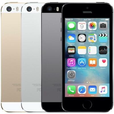 Apple iPhone 5S - GSM Unlocked - 16GB 32GB 64GB - Smartphone - Very Good Apple ME307LL/A, ME297LL/A, ME323LL/A, ME300LL/A, ME328LL/A, ME326LL/A, ME312LL/A, ME331LL/A, ME302LL/A