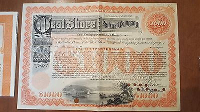 10 Different Railroad Stock Certificates Reading Pennsylvania B&O Erie Lot Без бренда - фотография #2