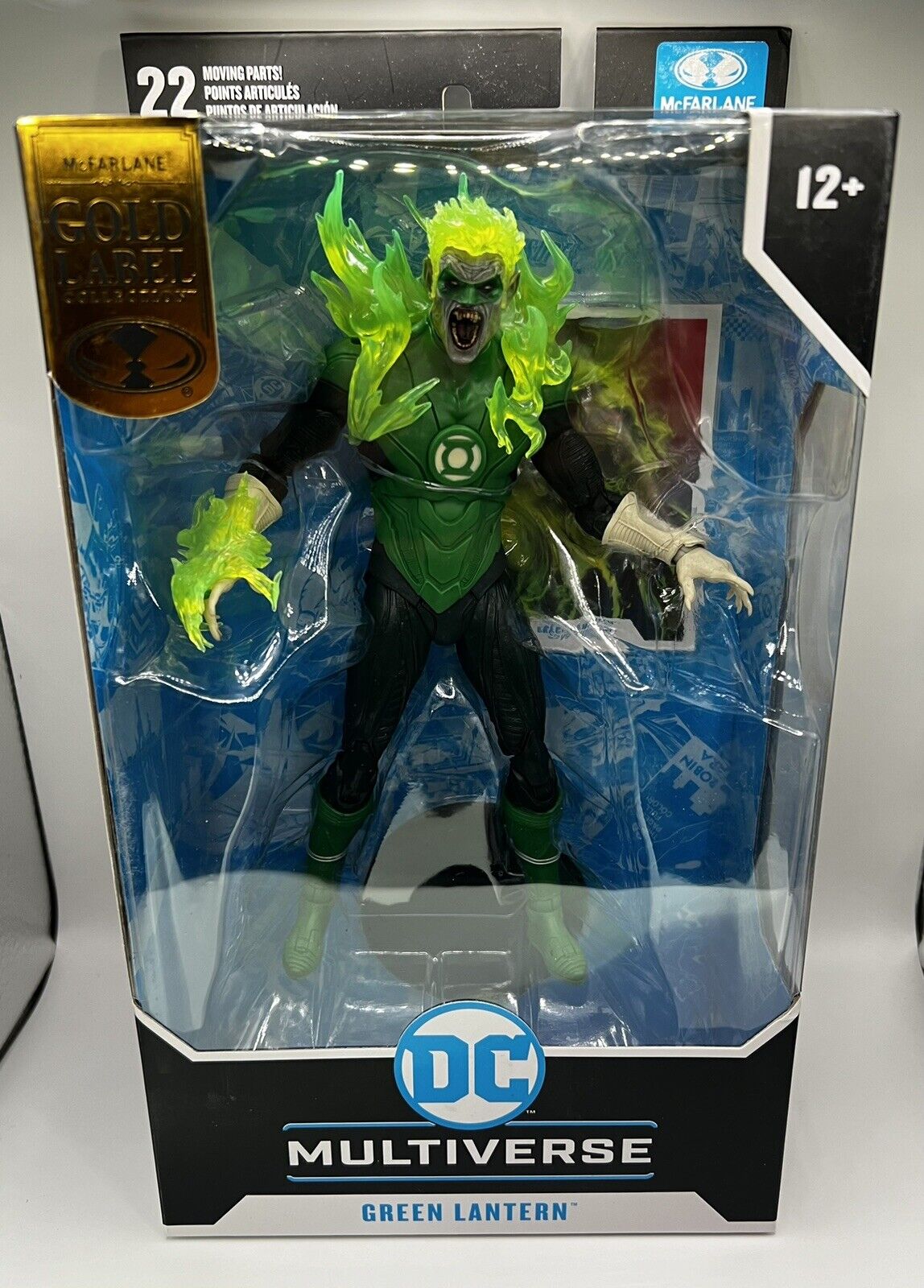 2023 McFarlane DC Multiverse vs Vampires Green Lantern Gold Label Action Figure! McFarlane Toys 17037