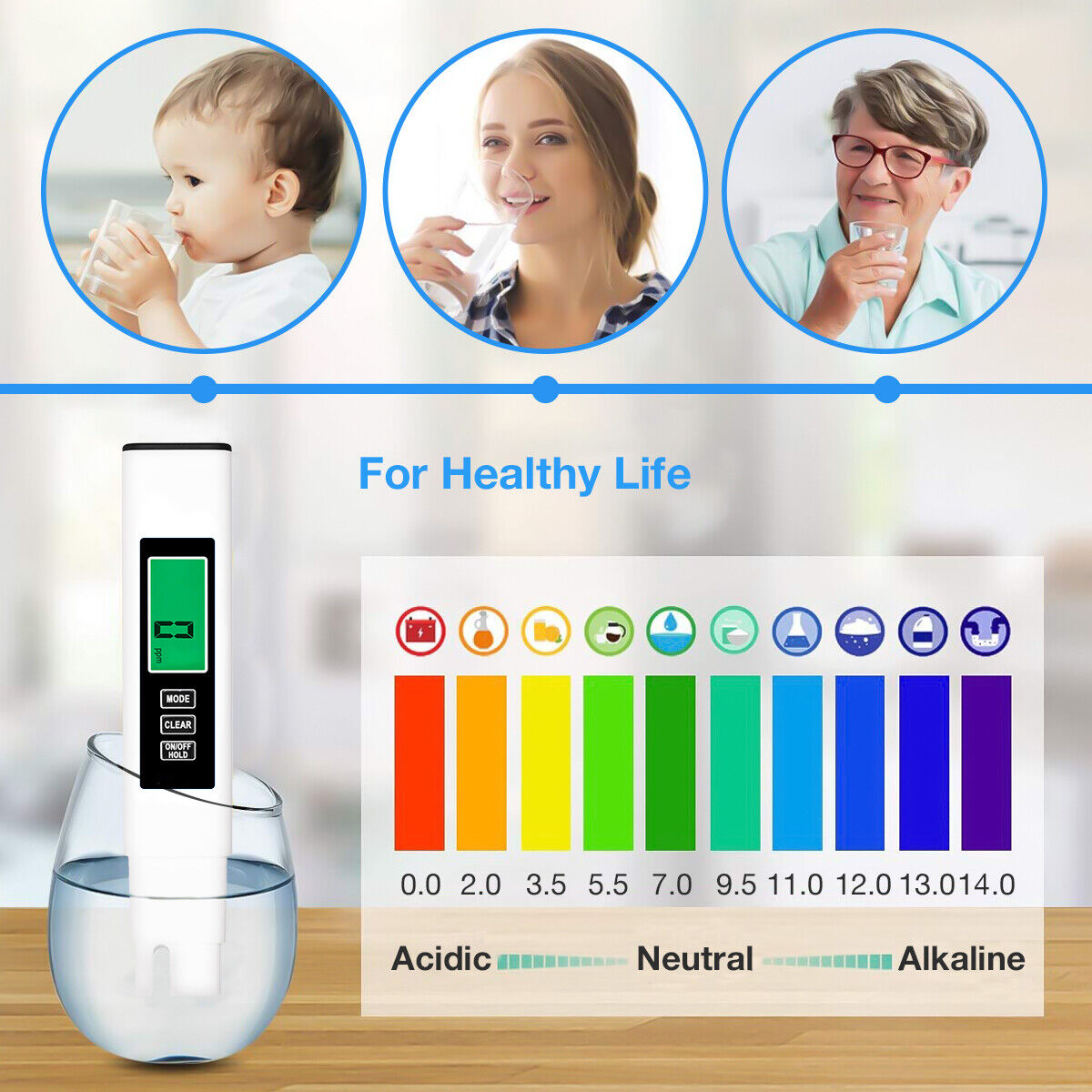 4in1 TDS PPM Meter Digital Tester Home Drinking Water Quality Purity Test Tester Unbranded Does not apply - фотография #9