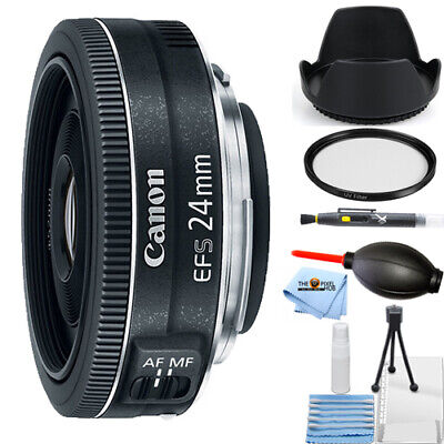 Canon EF-S 24mm f/2.8 STM Lens 9522B002 + UV Ultraviolet Filter Bundle Canon 9522B002