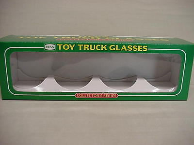 HESS EMPLOYEE DISPLAY GIFT BOX COLLECTOR TRUCK GLASSES + CARD NOS TAKE A LOOK Без бренда