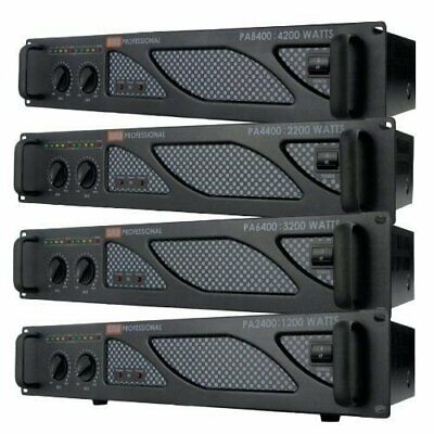 EMB Pro PA4400 2200W 2 Channel Power DJ Amplifier 2U Rack Mount Amp Stereo EMB PA4400