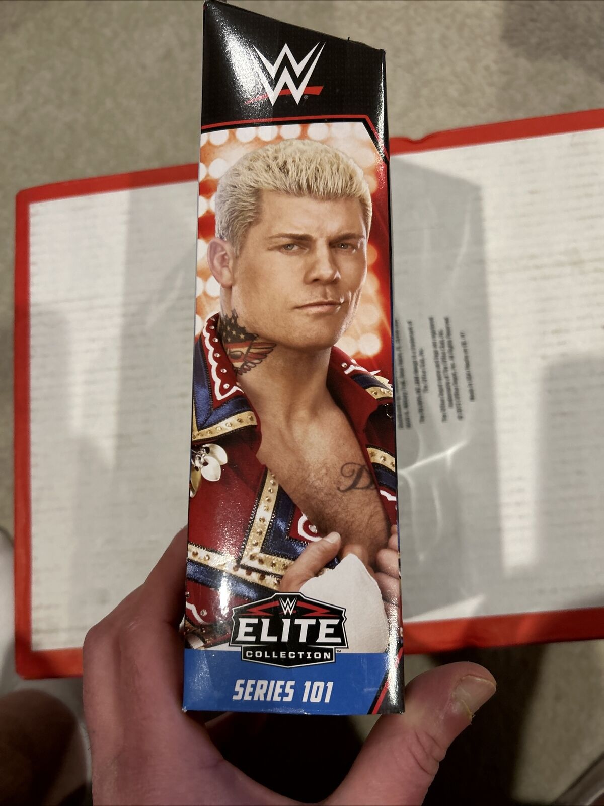 WWE Elite Cody Rhodes Series 101 6” Wrestling Action Figure 2023 New Mattel Mattel HKN85 - фотография #6