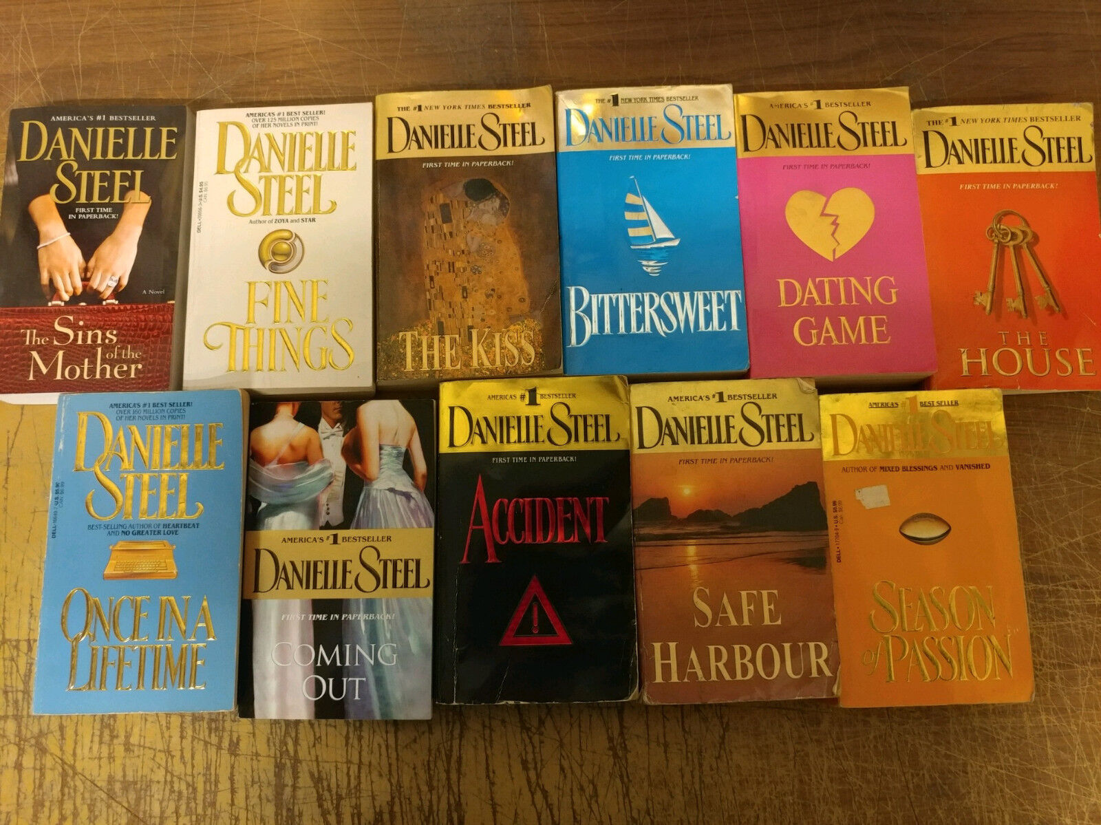 Lot of 10 Danielle Steel Romance Set Popular Series PAPERBACK UNSORTED Books MIX Без бренда - фотография #9